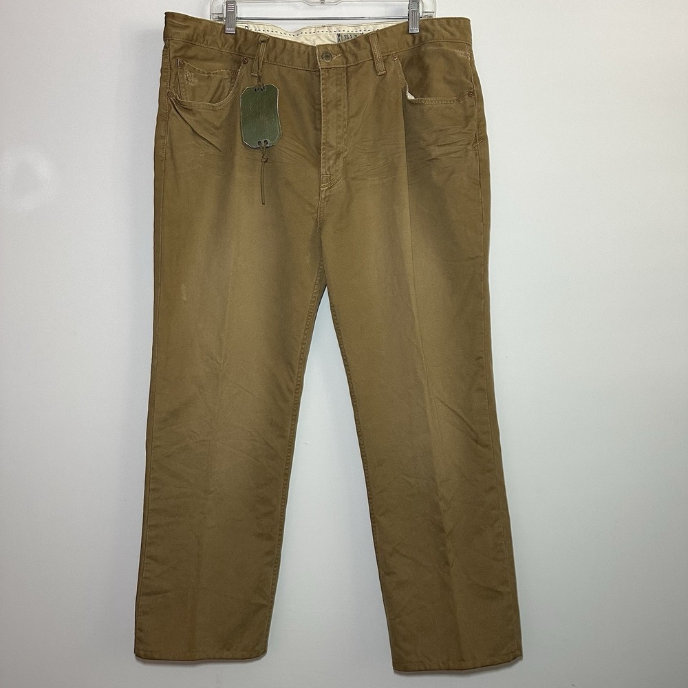 Polo Ralph Lauren Pants Classic 867 5 Pocket Men's 38x32 Tan 5 Pocket Jean
